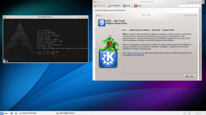 KDE 4.11